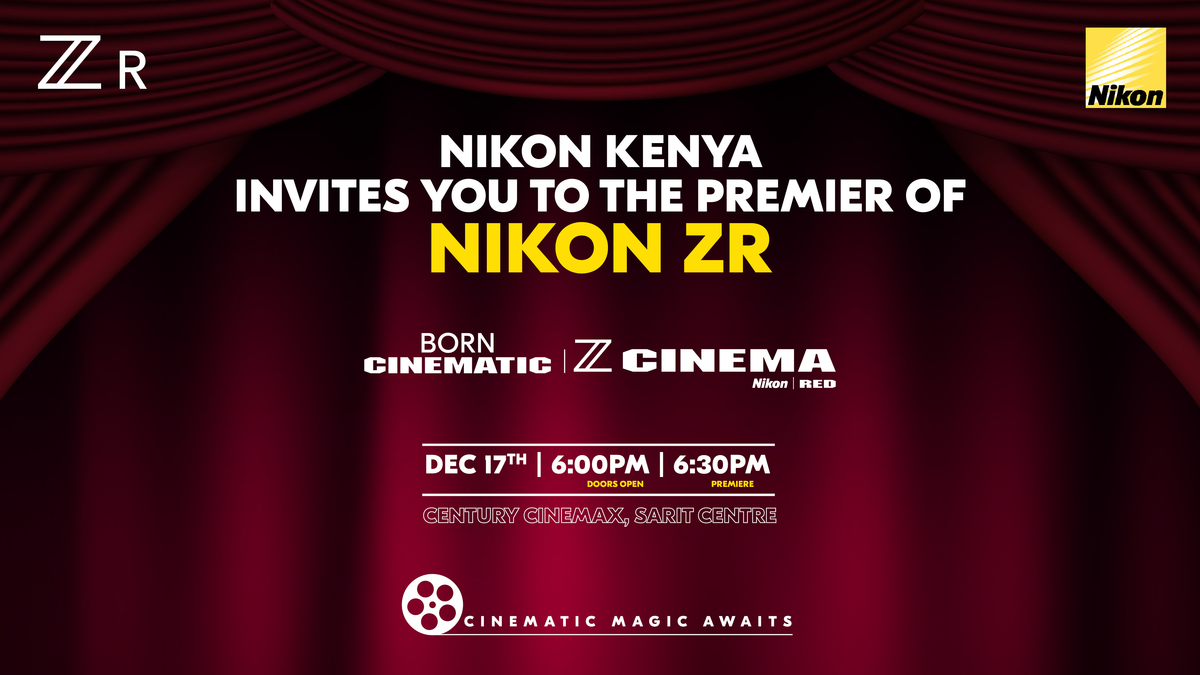 Nikon ZR  launch